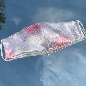 Christian Dior Floral Satin Face Mask Washable
